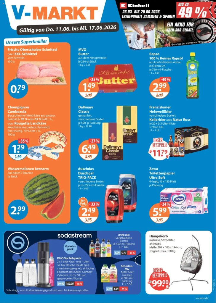 V-Markt München Specials: Exciting Offers Starting 11 June 2026!