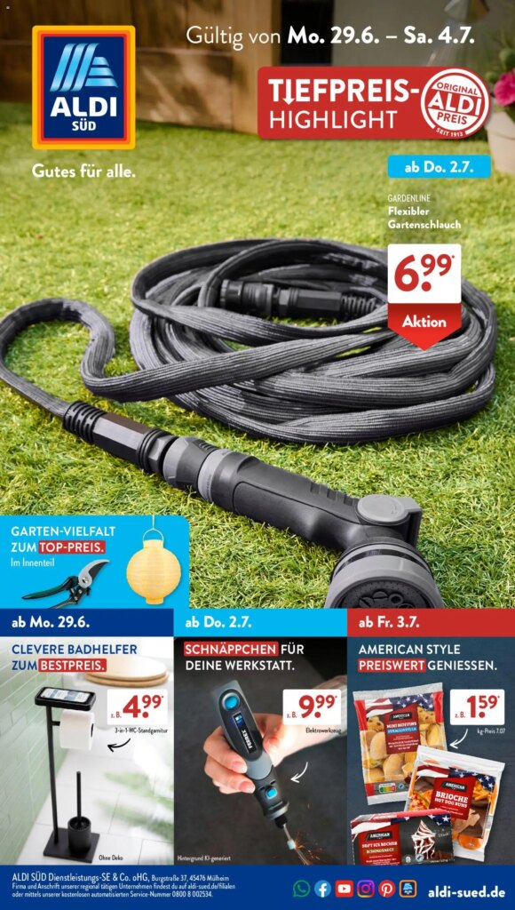 Aldi Süd Prospekt: Special This Week from 29 June 2026!