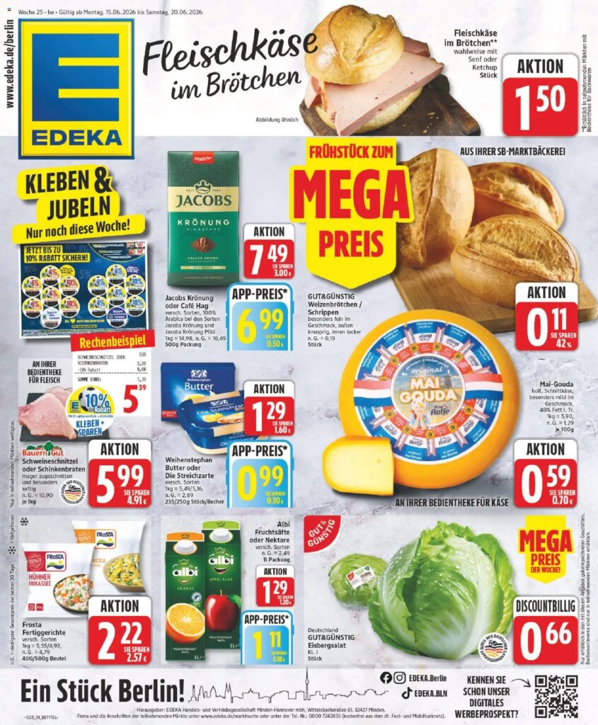 Edeka Prospekt Specials: Amazing Offers Starting 15 June 2026!