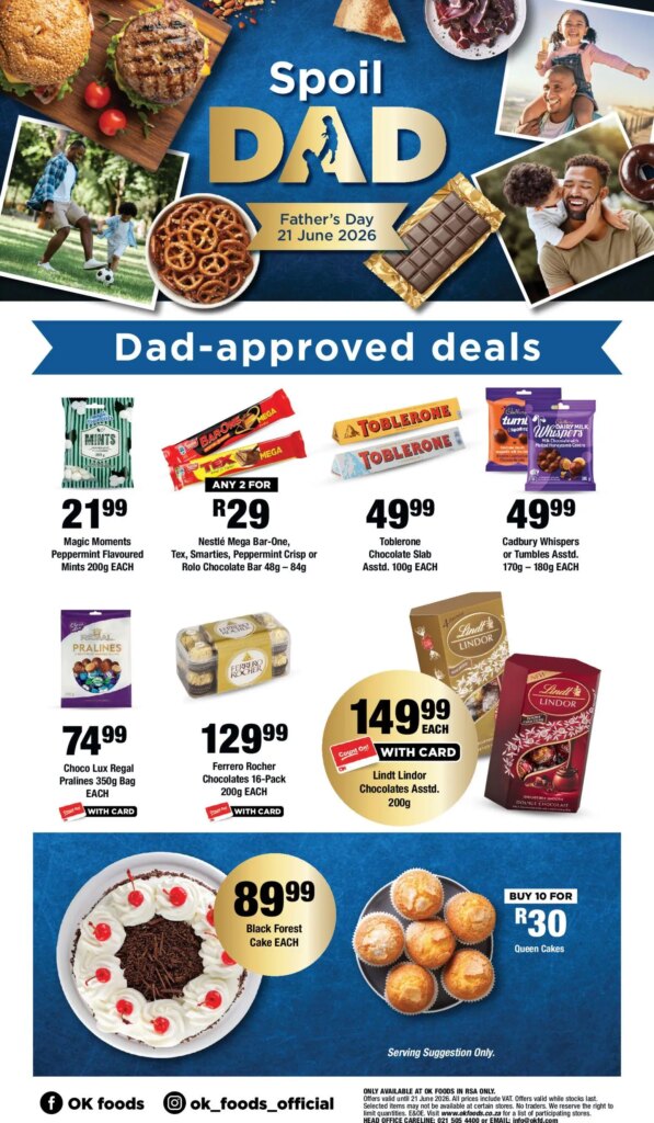 Father’s Day Specials at OK Foods – 11 June 2026 Special This Week!