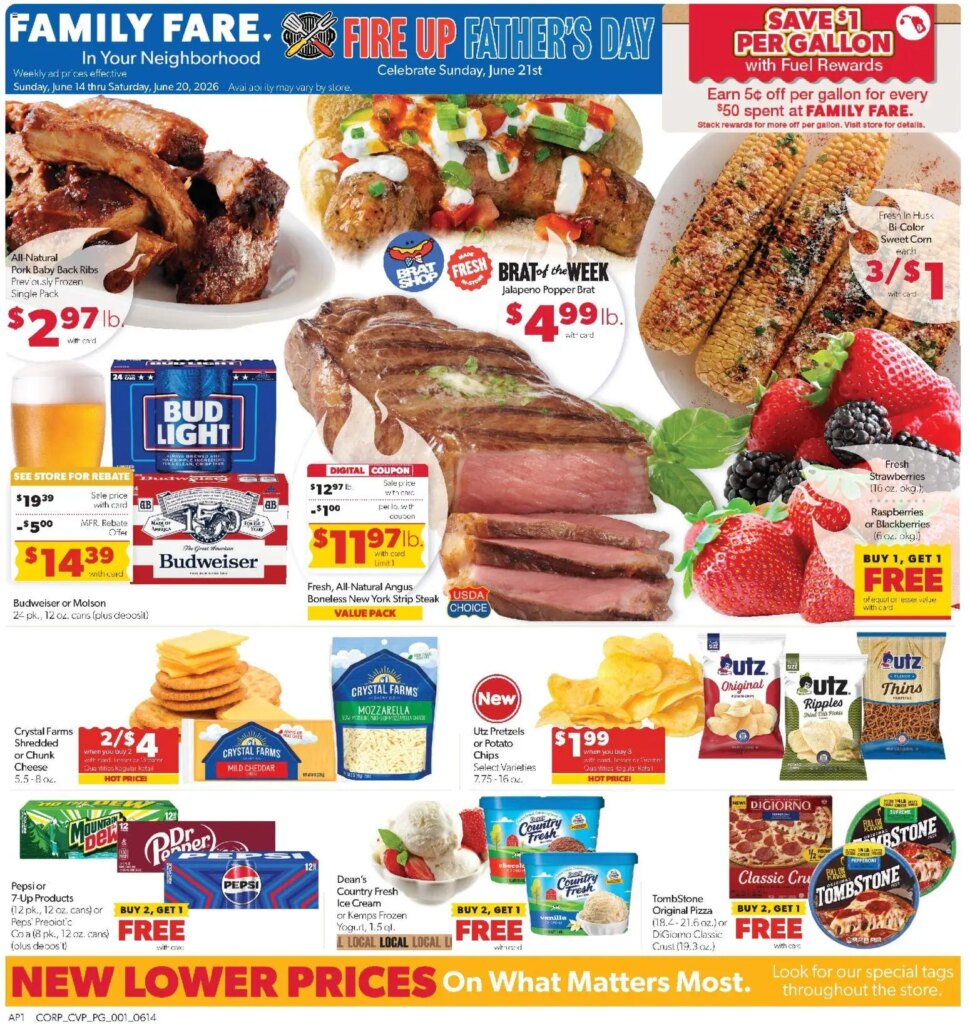 Family Fare Weekly Ad This Week: June 14 to June 20 2026 Specials!