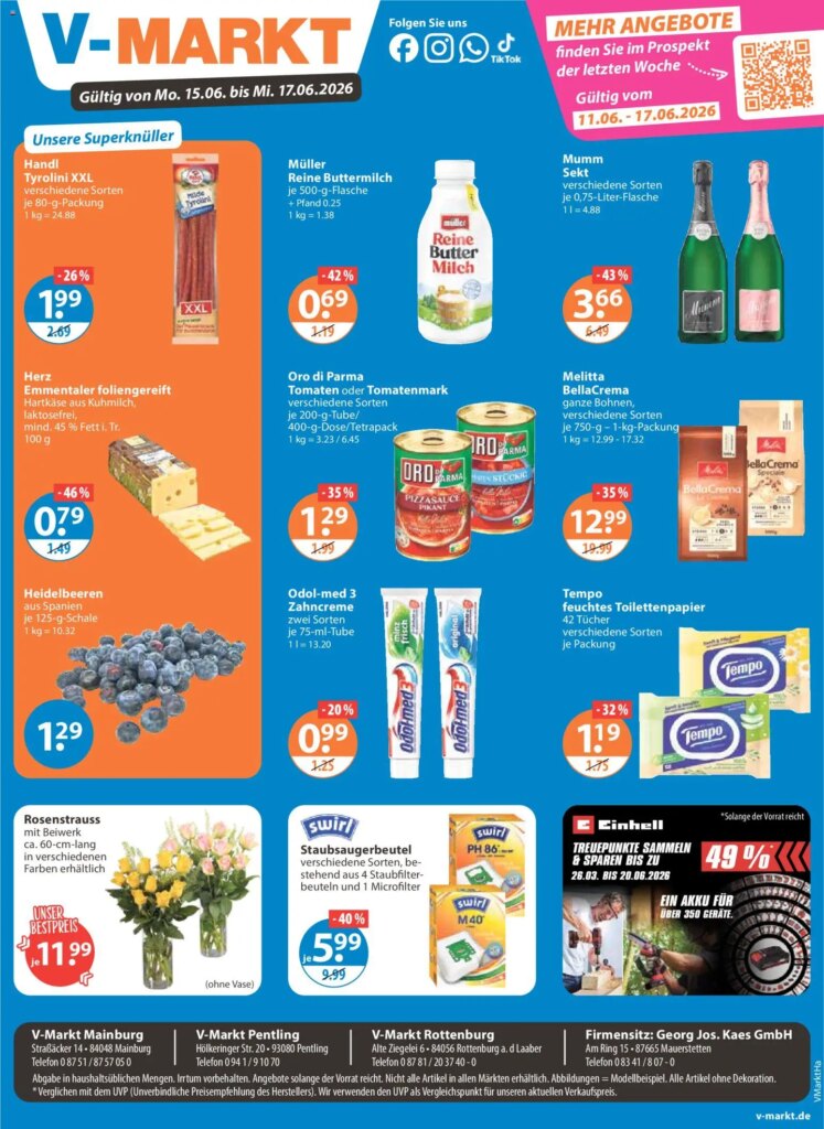 V-Markt Hallertau / Oberpfalz Special This Week – Starts 15 June 2026