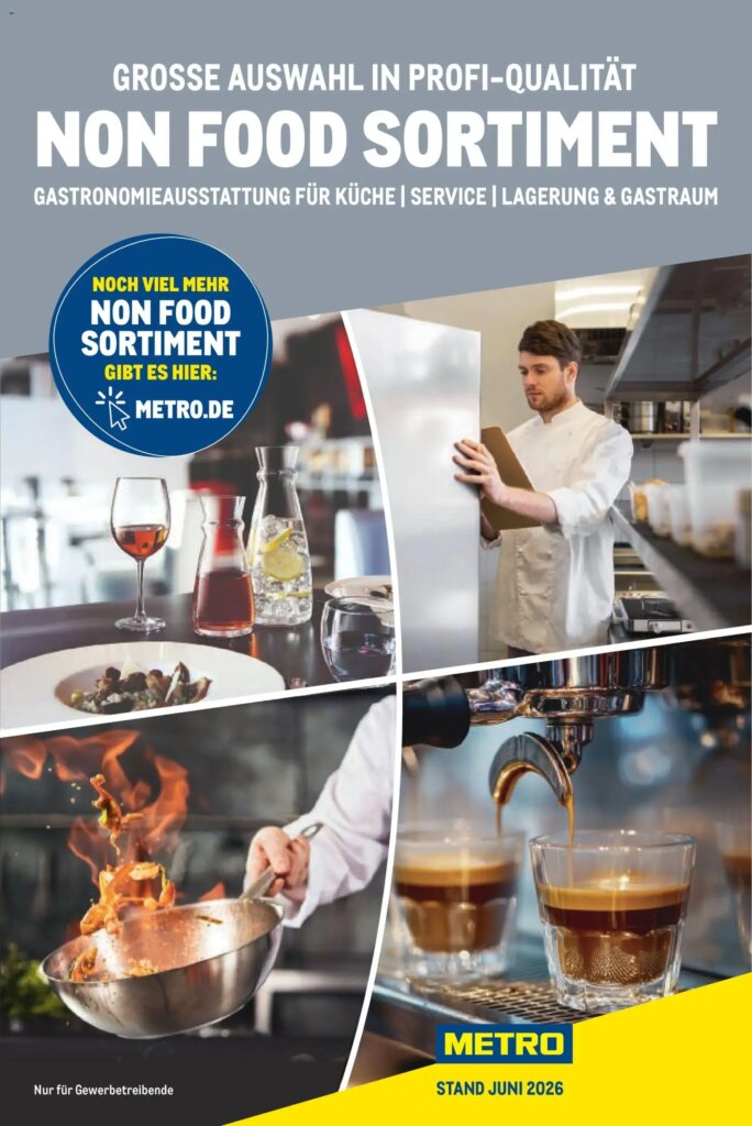 Catch the Specials: Metro Non Food Sortiment From 15 June 2026!