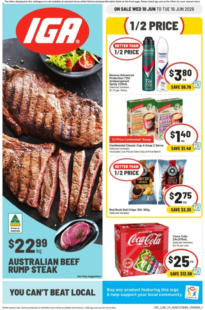 IGA Catalogue VIC: Amazing Deals This Week, Starting June 10 2026!