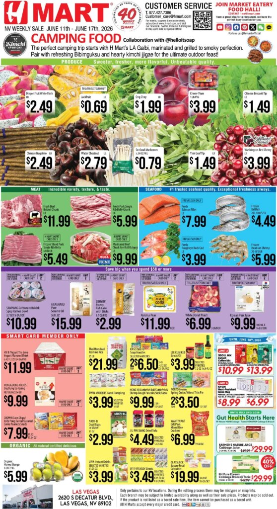 Hmart ENGLISH – Nevada Flyer Specials June 11 to June 17 2026