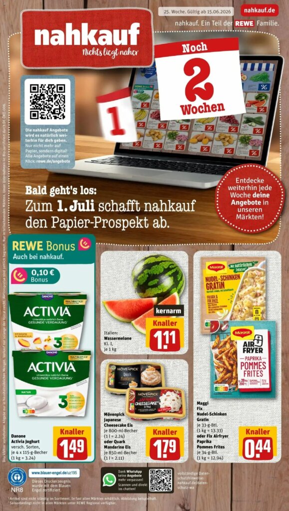 Rewe Prospekt Schneeberg Specials from 14 June 2026: Exciting Offers Await!