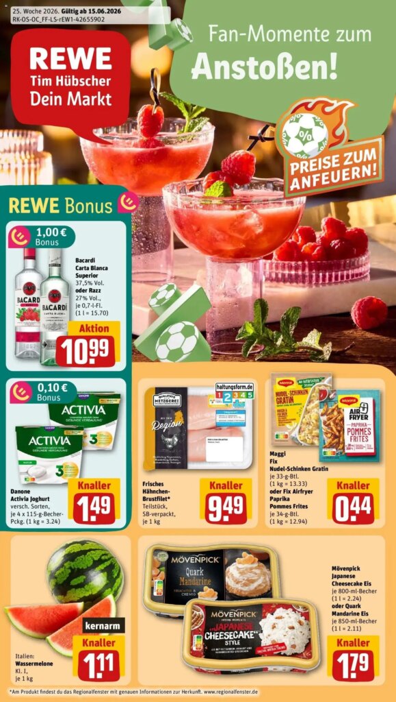 Rewe Prospekt Berlin / Lichtenberg: Specials from 14 June 2026!