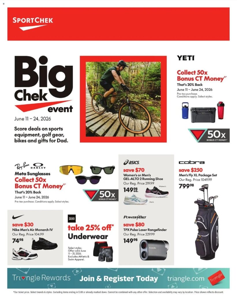 Sport Chek Weekly Flyer: Specials This Week from 11 June 2026!