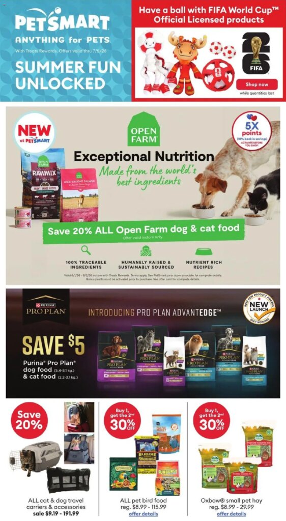 Petsmart flyer / circulaire: Specials Starting 15 June 2026