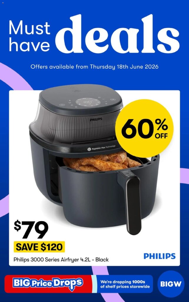 Big W Catalogue This Week: June 18 2026 Deals and Specials!