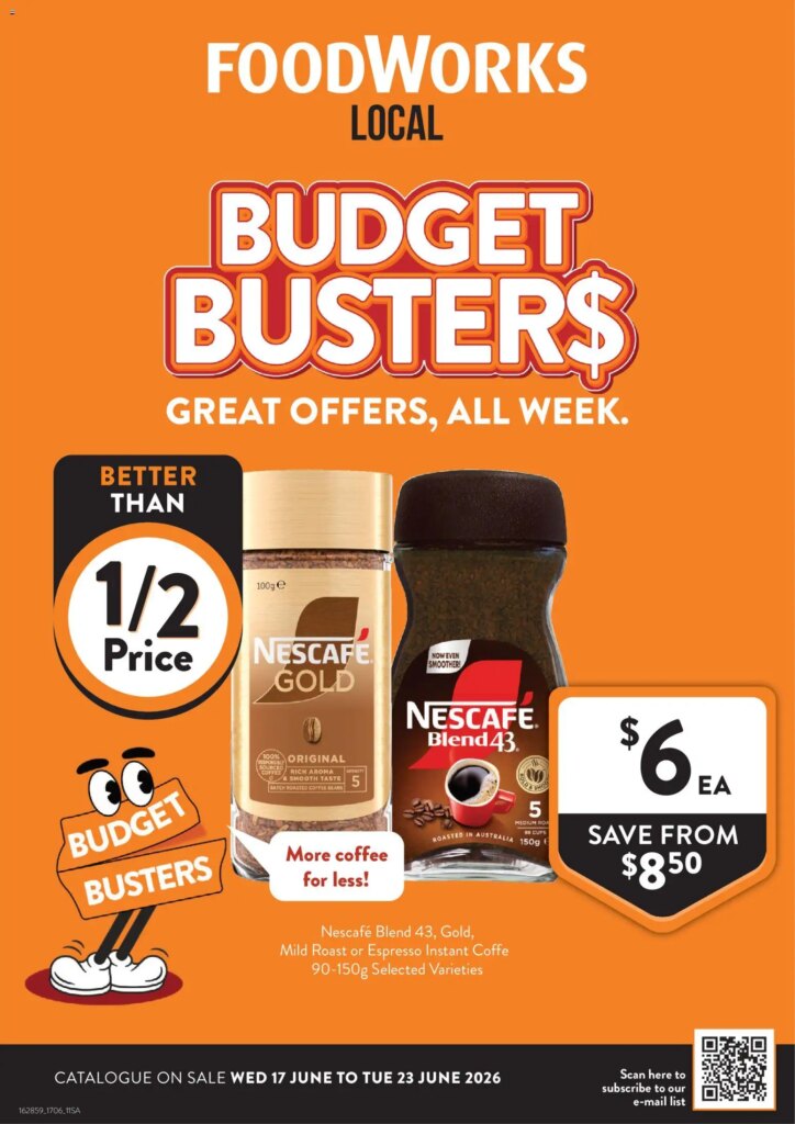 Foodworks Catalogue This Week: Incredible Specials June 17 2026