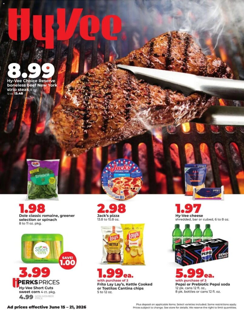 HyVee Weekly Ad This Week: June 15 to June 21 2026 Savings Await!