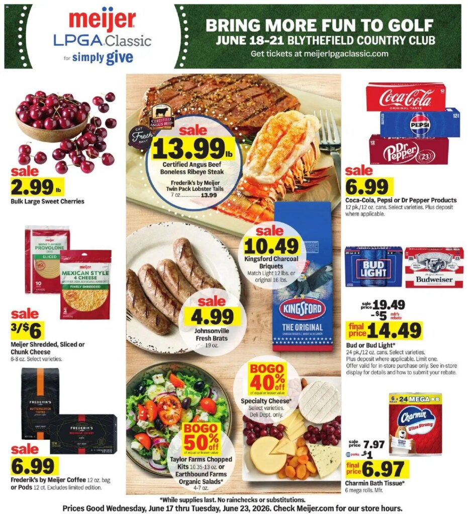 Meijer Weekly Ad This Week: Hot Deals From June 17 to June 23 2026