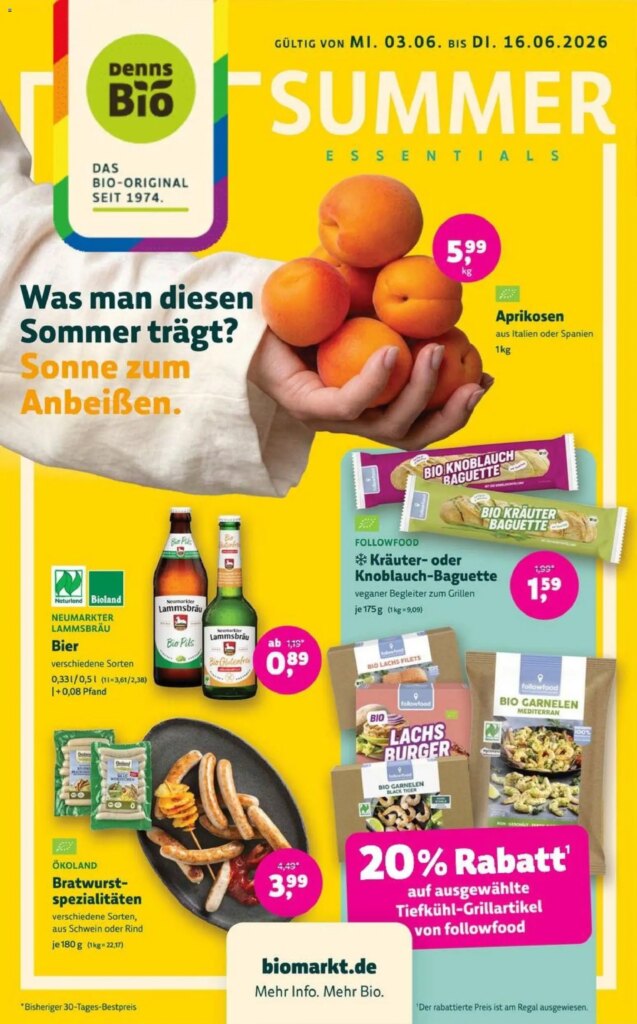 Denns BioMarkt Angebote: Special This Week from 03 June 2026!