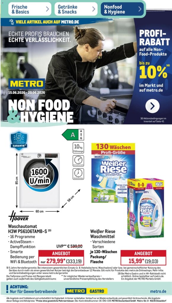 Metro Non Food & Hygiene Specials This Week – Starts 15 June 2026!
