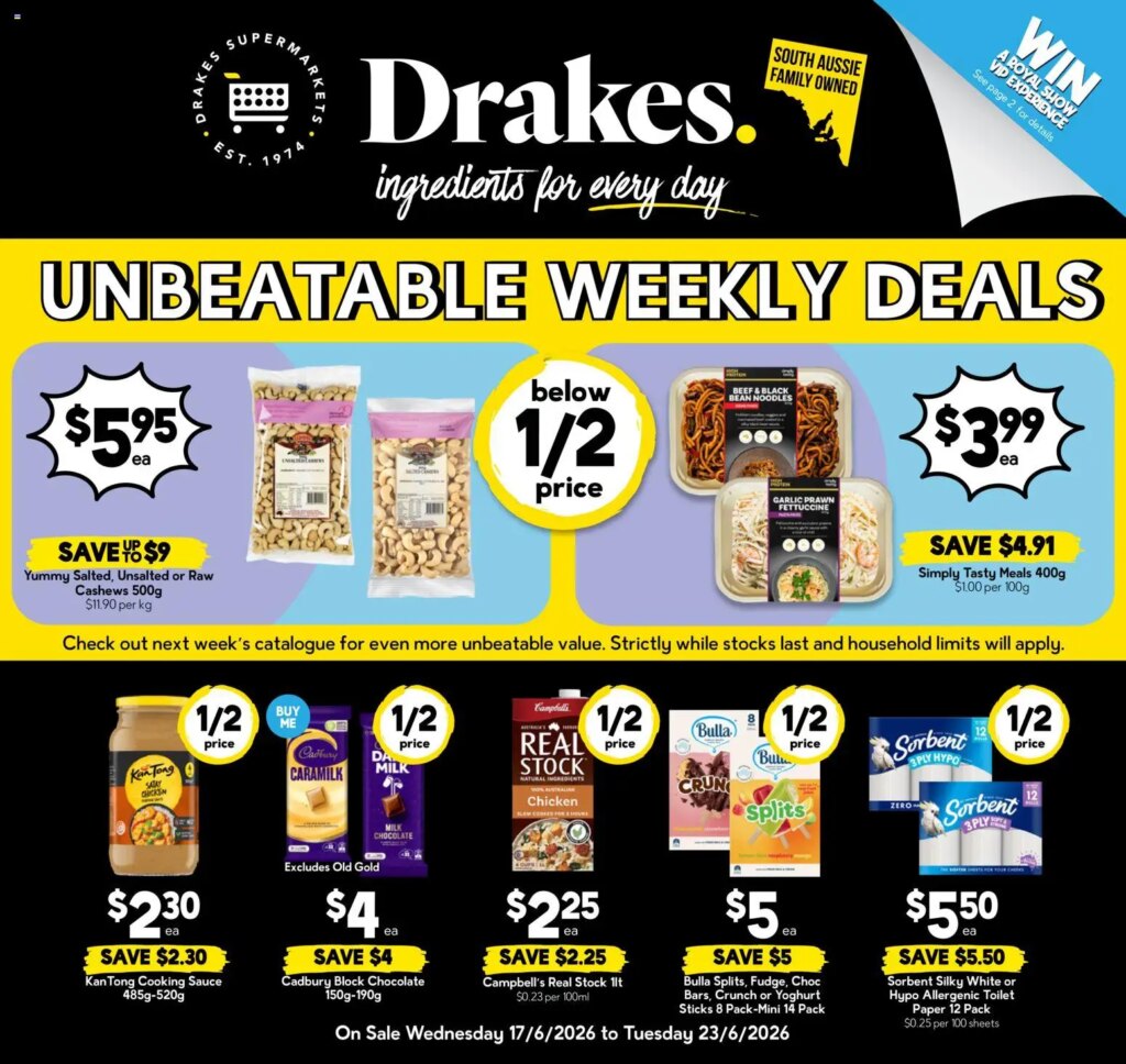 Drakes Catalogue This Week: Unmissable Deals – June 17 2026