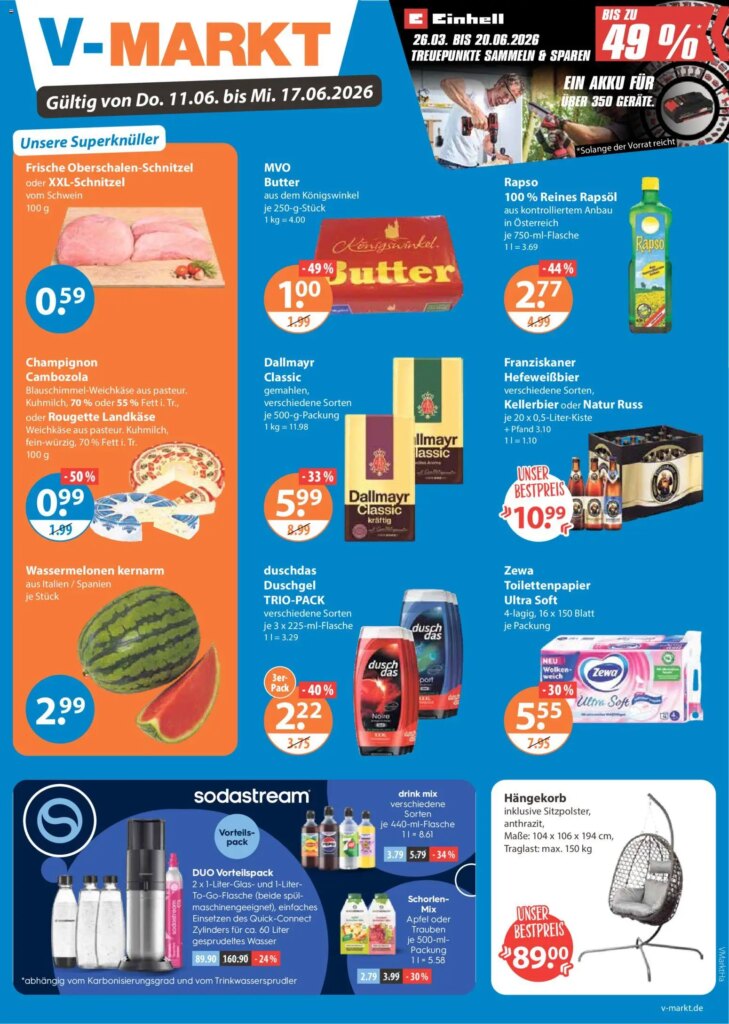 V-Markt Angebote: Special This Week from 11 June 2026 – Unmissable Deals!