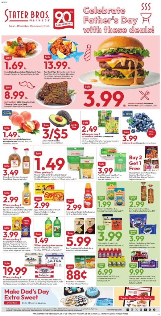 Stater Bros Weekly Ad This Week June 17 to June 23 2026 – Exciting Deals Await!