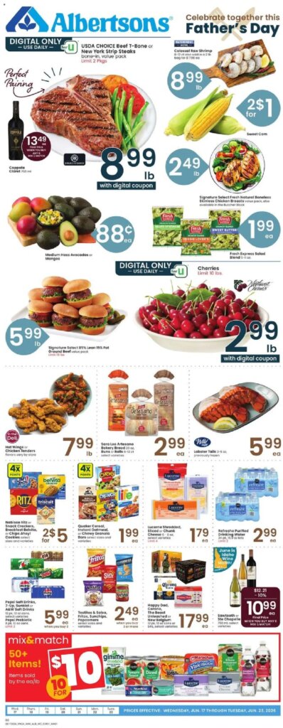 Albertsons Weekly Ad This Week: Hot Deals from June 17 to June 23 2026