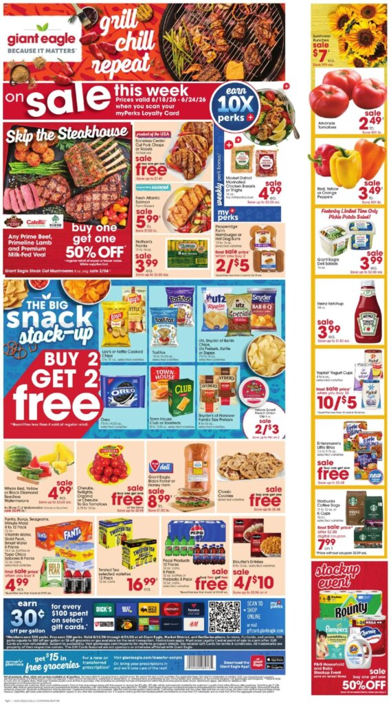 Giant Eagle Ad This Week: Hot Deals from June 18 to June 24 2026 10 Giant Eagle Ad This Week: Hot Deals from June 18 to June 24 2026