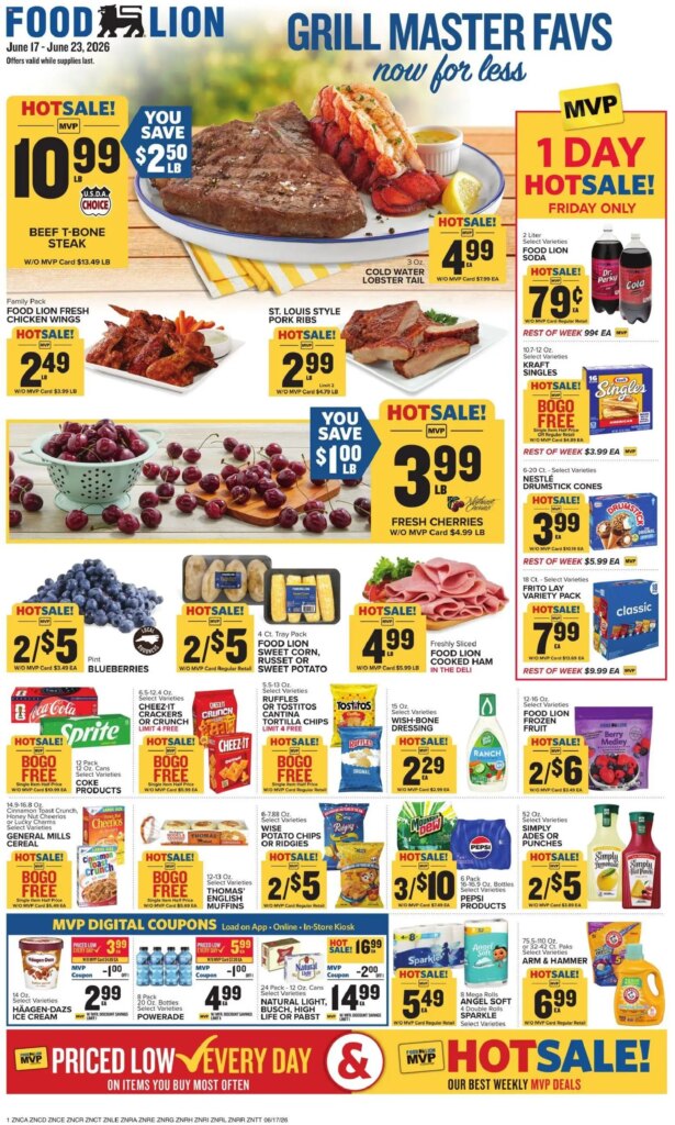 Food Lion Weekly Ad This Week: Unmissable Deals June 17 to June 23 2026