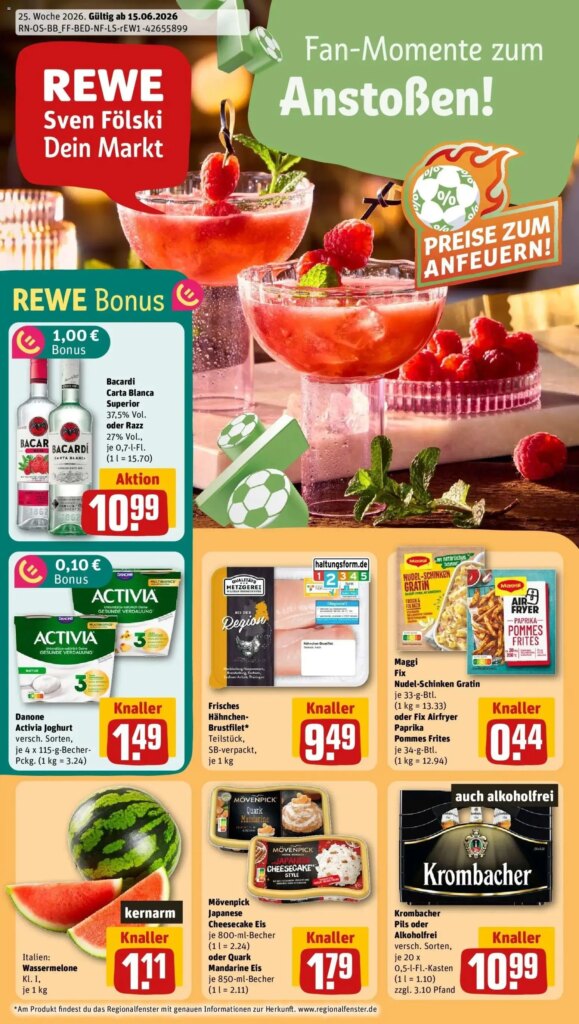 Rewe Prospekt Berlin / Friedrichshain: Special This Week from 14 June 2026!