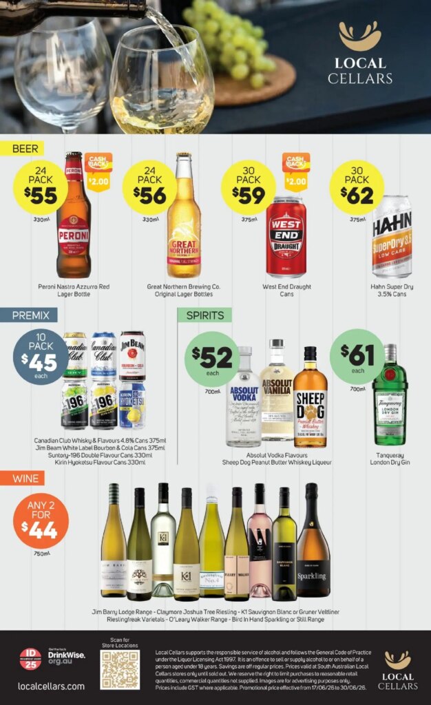 Foodland Local Cellars Catalogue This Week: June 17 Savings and Specials!