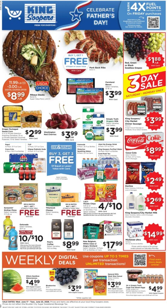 King Soopers Weekly Ad This Week: Hot Deals June 17 to June 23 2026