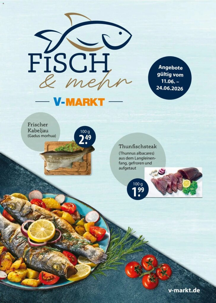 V-Markt Fischangebote München Specials This Week – Starts 11 June 2026