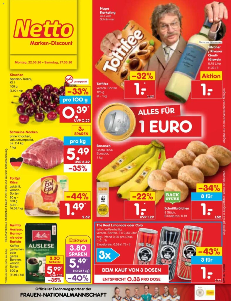 Netto Marken-Discount Prospekt: Special This Week from 22 June 2026!