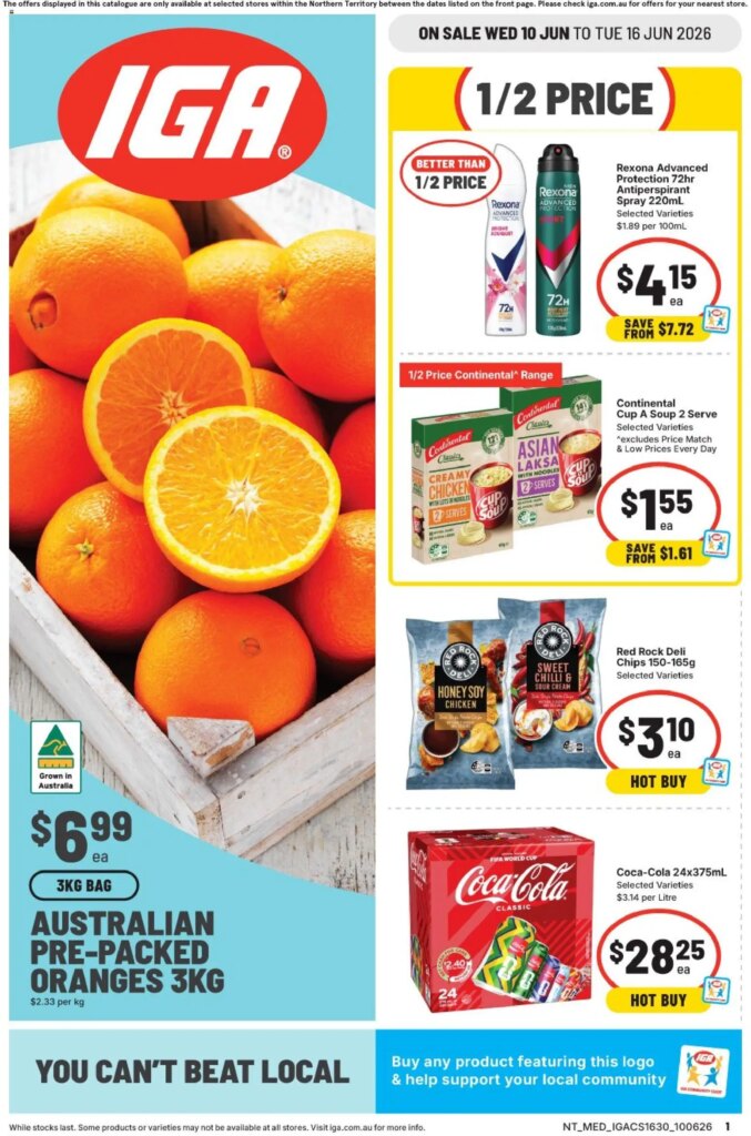 IGA Catalogue NT: Huge Deals This Week – June 10 2026 Savings Await!