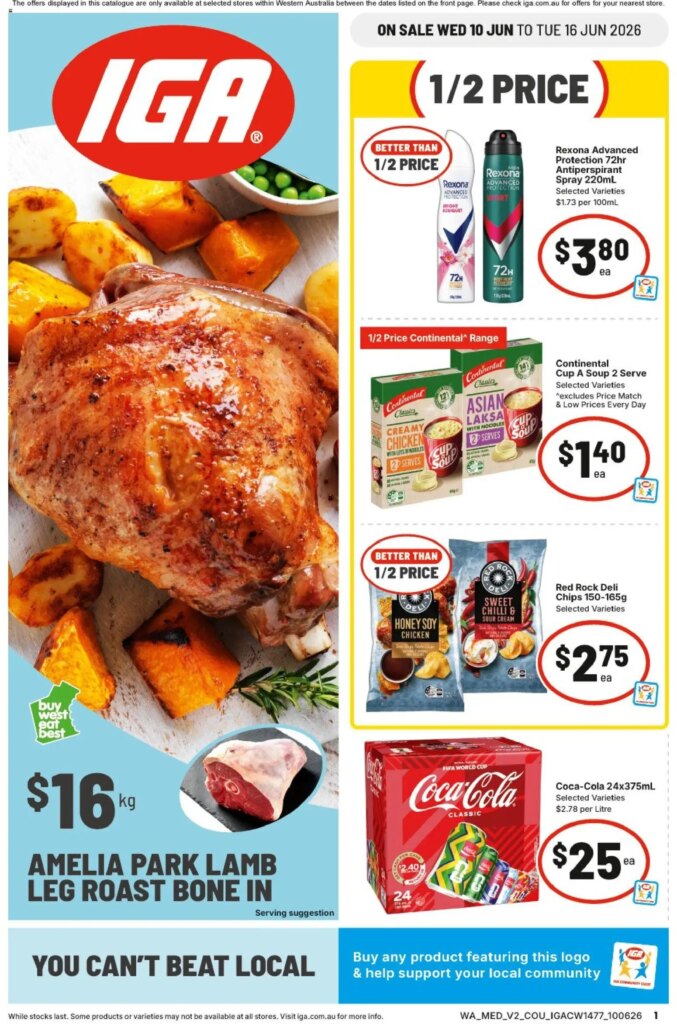 IGA Catalogue NT/WA: Unmissable Deals This Week June 10 2026