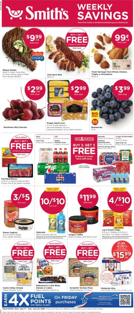 Smith’s Ad This Week: Amazing Deals from June 17 to June 23 2026!