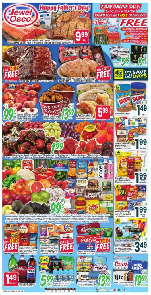 Jewel Osco Weekly Ad This Week: June 17 to June 23 2026 Savings!