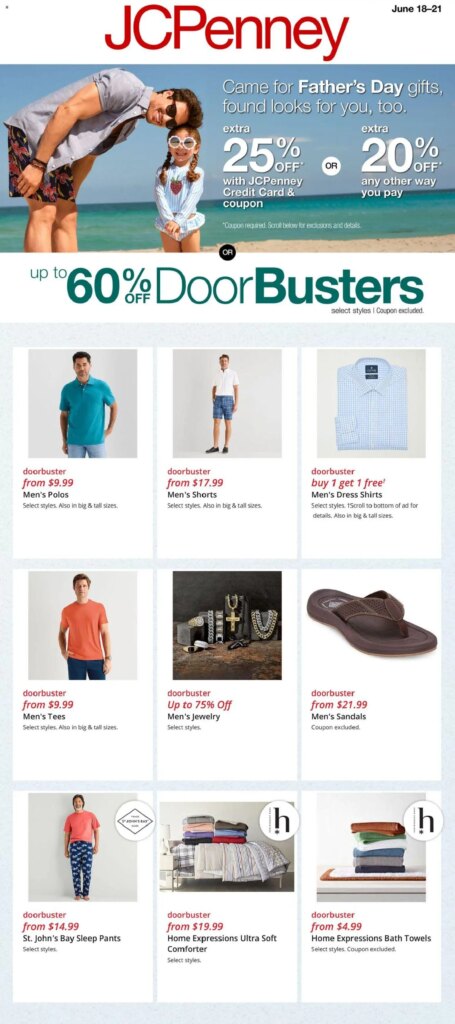 JCPenney Weekly Ad This Week: Unbeatable Offers June 17 to June 20 2026