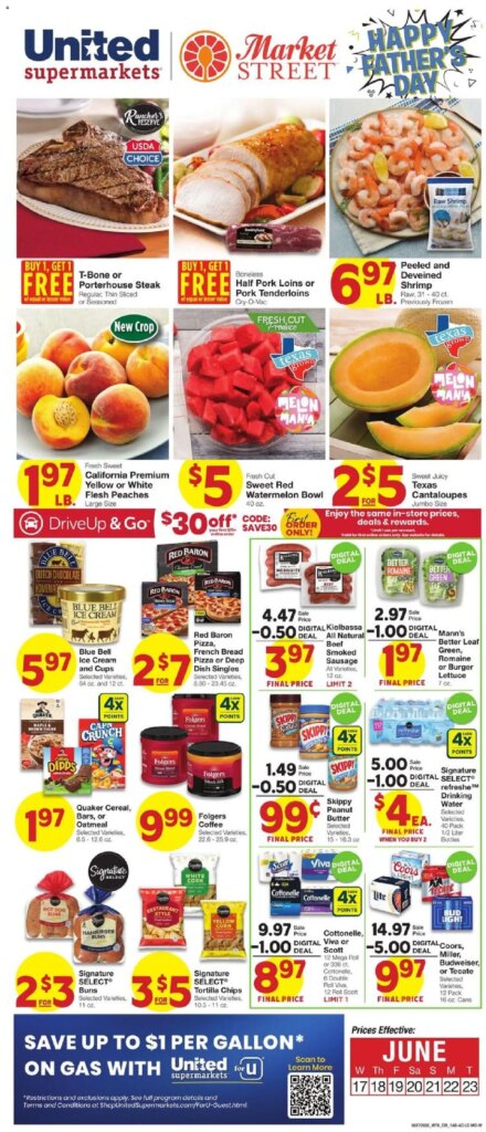 United Supermarkets Offers This Week: June 17 to June 23 2026