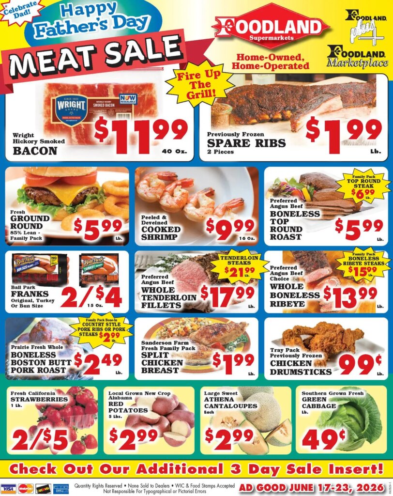 Foodland Weekly Ad This Week: Hot Deals June 17 to June 23 2026!
