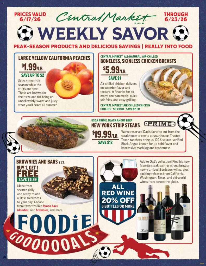 Central Market Weekly Ad This Week June 17 to June 23 2026 – Hot Deals Await!