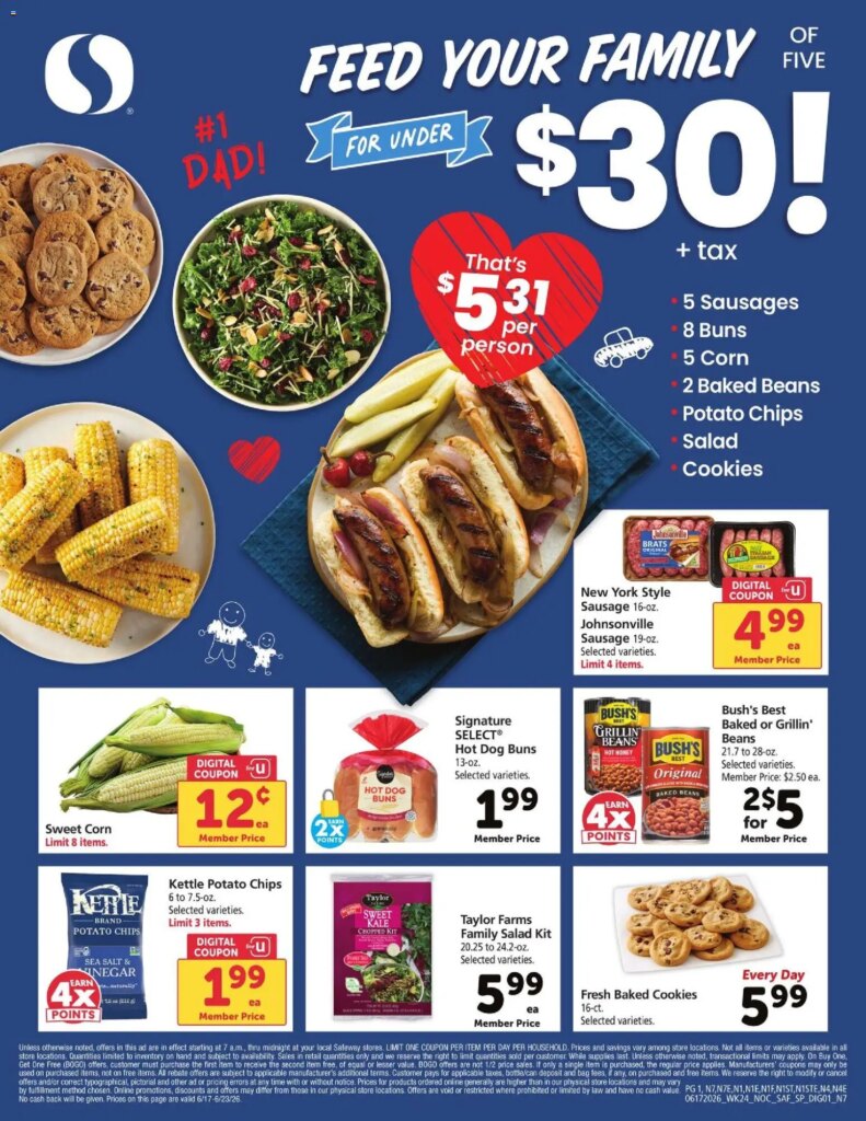 Safeway Ad This Week: Unbeatable Deals June 17 to June 23 2026