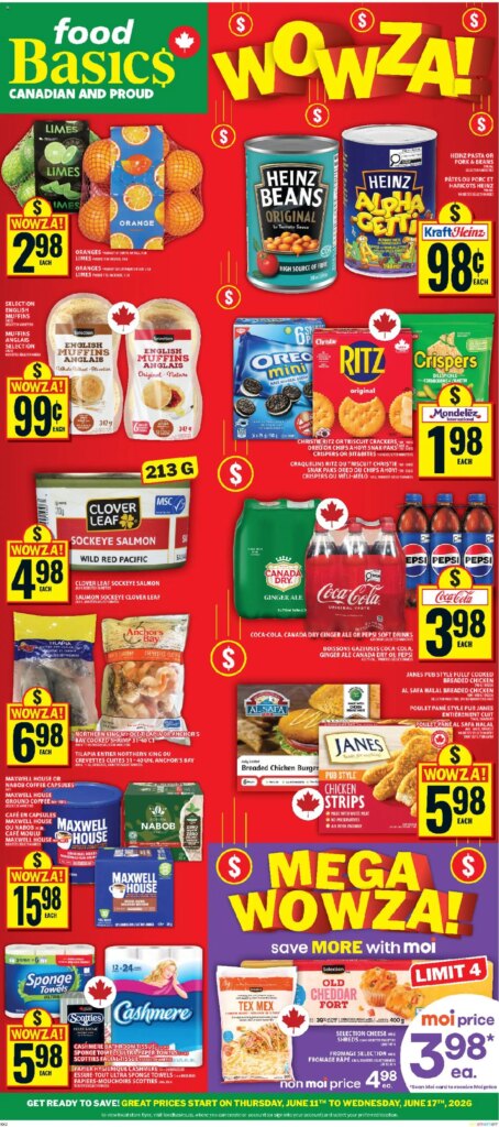 Unmissable Savings: Food Basics Weekly Flyer – Kanata 11 June 2026 Special This Week!