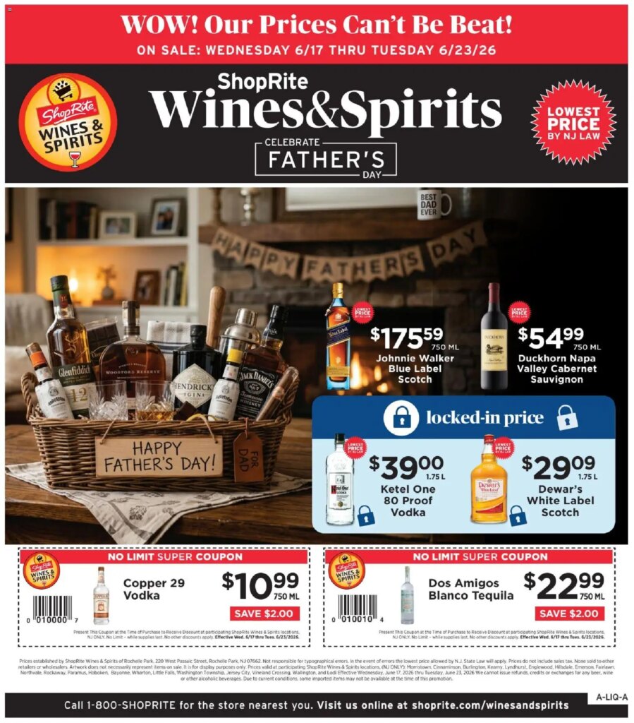 ShopRite Wine & Spirits Deals This Week: June 17 to June 23 2026 3 ShopRite Wine & Spirits Deals This Week: June 17 to June 23 2026