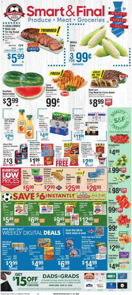 Smart & Final Weekly Ad: Hot Offers from October 2 to October 8 2023