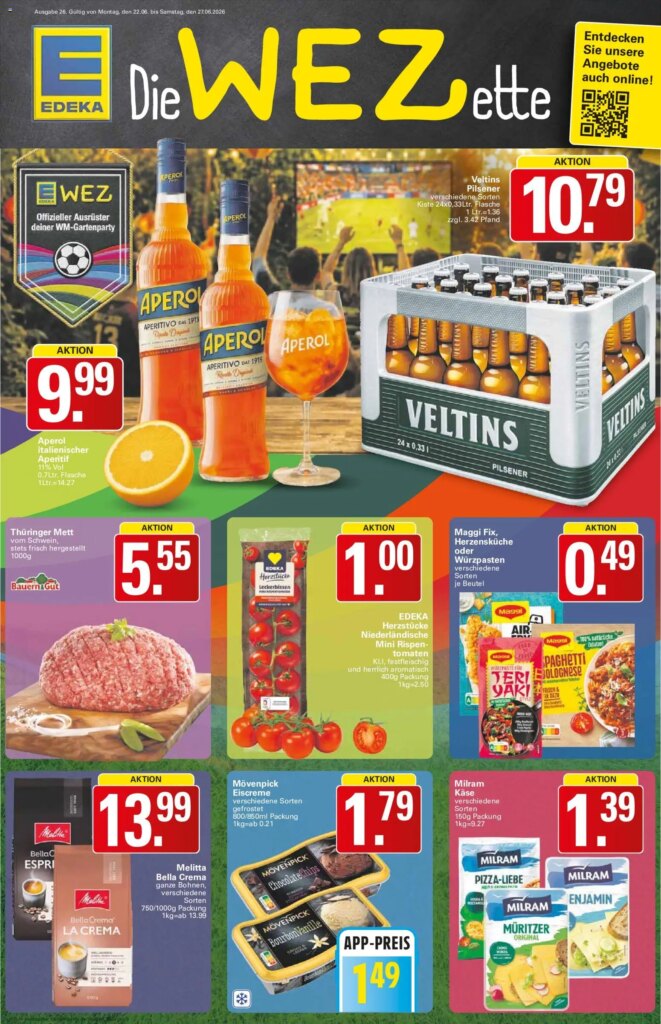 WEZ Prospekt Specials: Unmissable Offers from 22 June 2026!