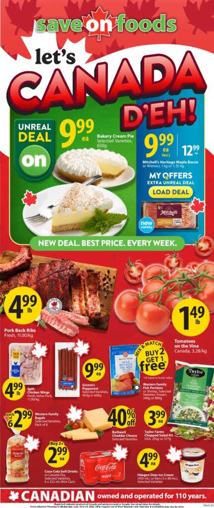 Save on foods Weekly Specials: Unbeatable Deals from 18 June 2026!