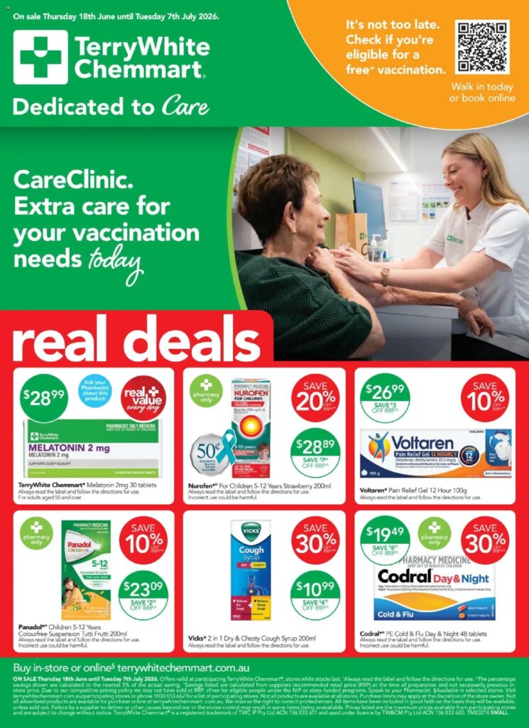 Terry White Catalogue Alstonville: June 18 Deals and Specials This Week