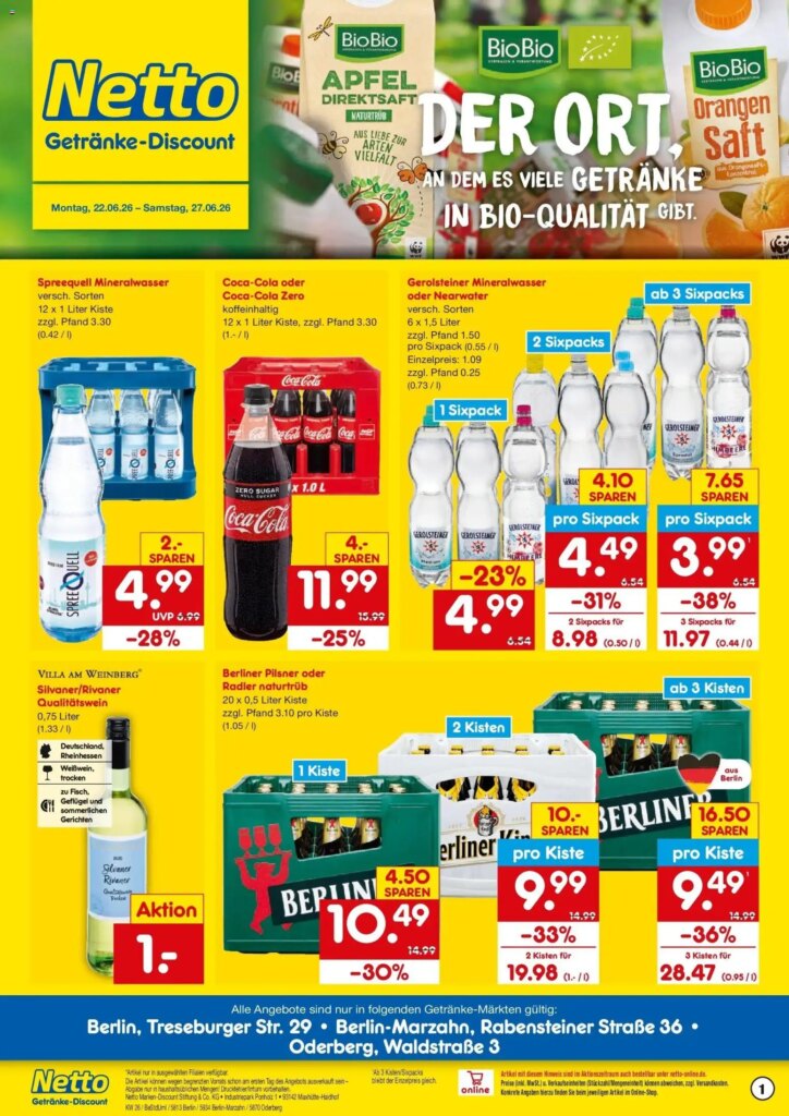 Netto Marken-Discount Prospekt Berlin Specials – 21 June 2026 Deals Await!