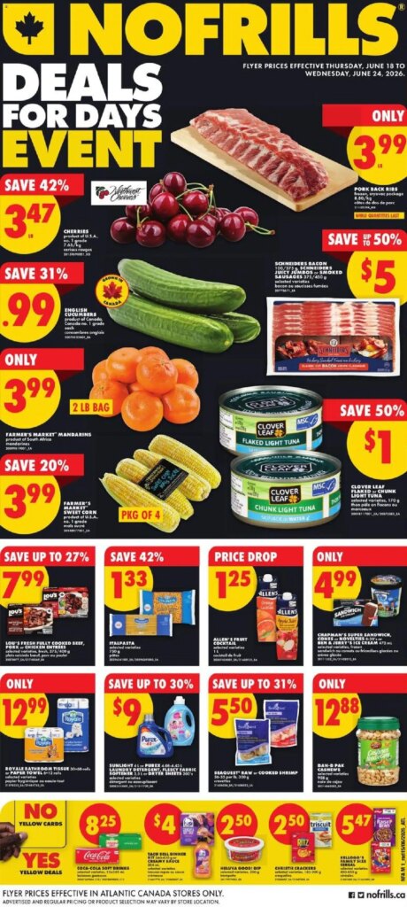 No Frills weekly flyer – NS: Special This Week from 18 June 2026!