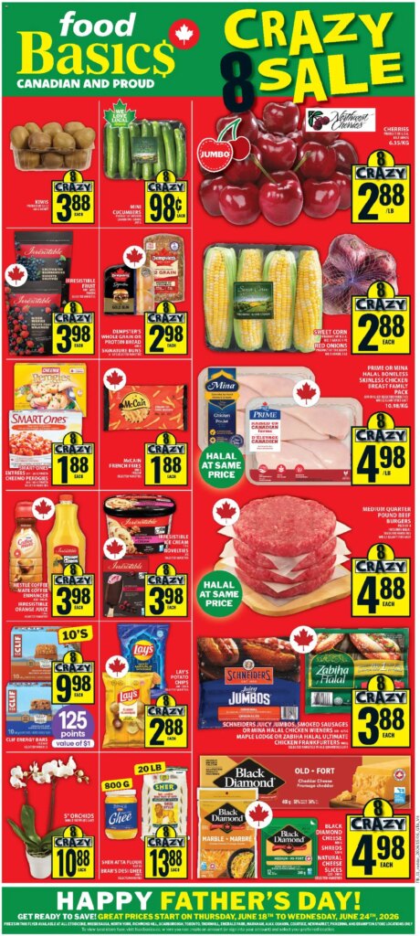 Food Basics weekly flyer – Ajax: Specials This Week from 18 June 2026