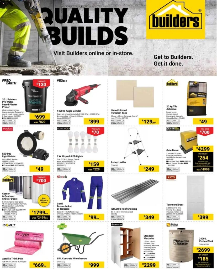 Quality Builds at Builders – KwaZulu-Natal: Special This Week! 16 June 2026