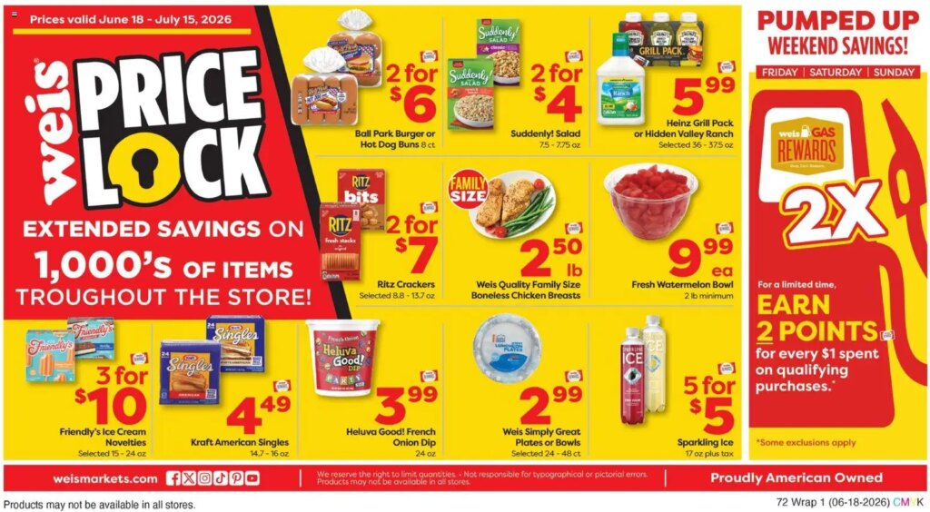 Weis Weekly Circular Specials June 18 to June 24 2026 – Don’t Miss Out!